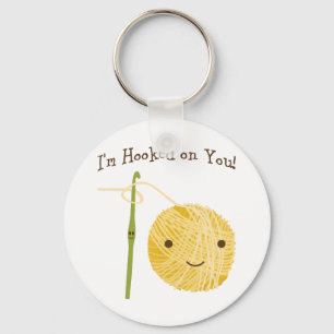 I'm Hooked on You! Keychain