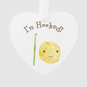 I'm Hooked Ornament