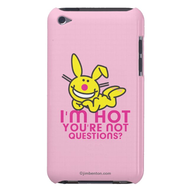 I'm Hot You're Not Barely There iPod Cover (Back)