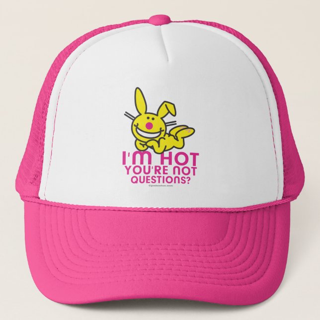 I'm Hot You're Not Trucker Hat (Front)
