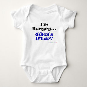 I'm Hungry.. When's Iftar? Baby Bodysuit