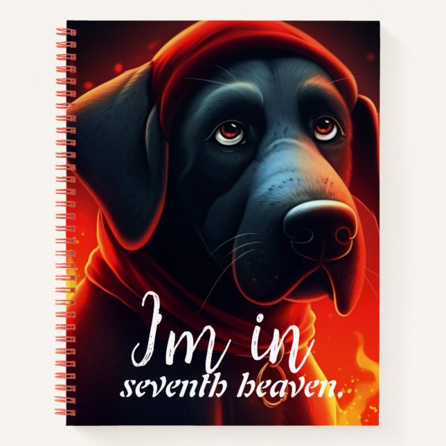 I'm in heaven. notebook (Front)