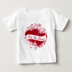 I'm In Love! Red Hearts Baby T-Shirt