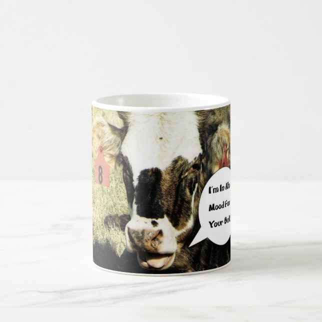 I'm In No Mood For Your Bull Coffee Mug (Center)