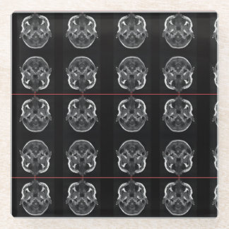 im in your head xray mri scan medical glass coaster