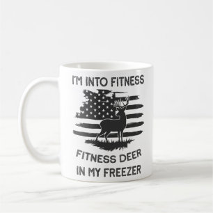 I'm Into Fitness Fitness Deer in My Freezer Coffee Mug