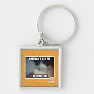 I'm Invisible Keychain