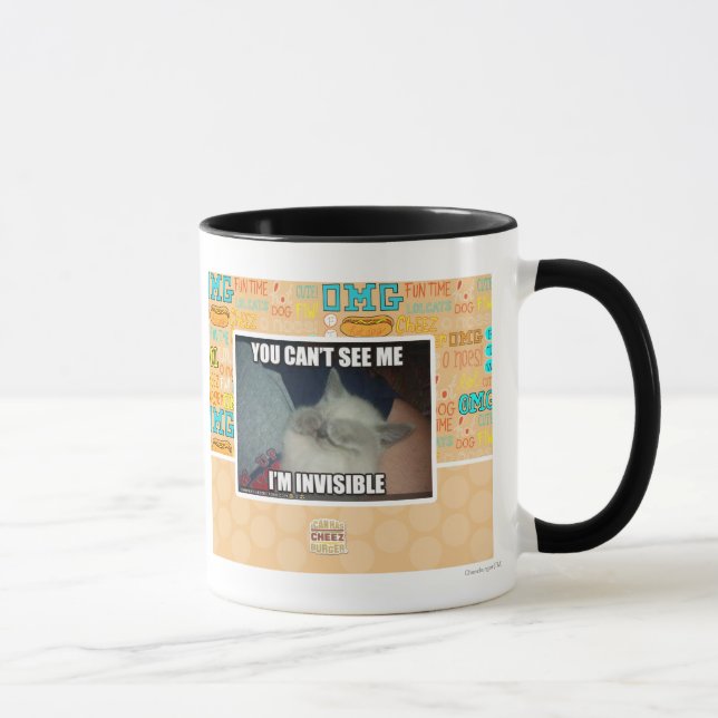 I'm Invisible Mug (Right)