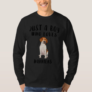 Im Just A Boy Who Loves Harriers Dog T-Shirt