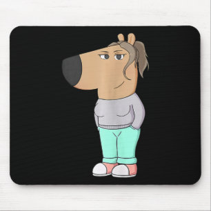I'm Just A Chill Girl Meme Funny Chill 5  Mouse Pad