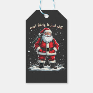 I'm Just a Chill Guy Christmas Santa Chill Guy Gift Tags