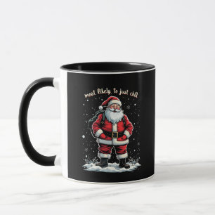 I'm Just a Chill Guy Christmas Santa Chill Guy Mug