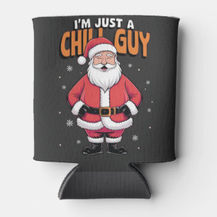 I'm Just a Chill Guy Meme Christmas Funny 2025 Can Cooler