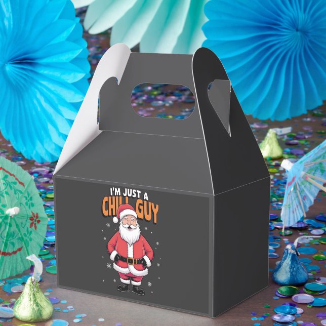 I'm Just a Chill Guy Meme Christmas Funny 2025 Favor Box (Party)