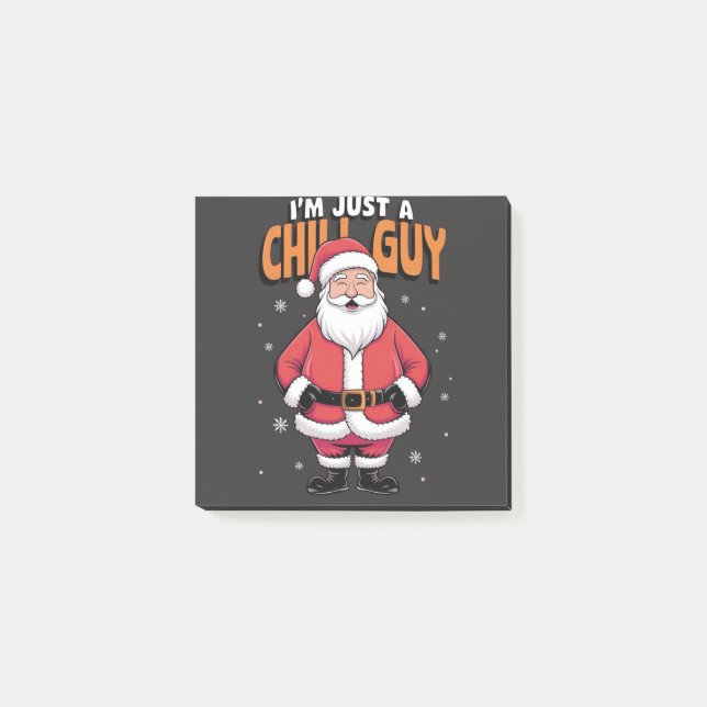 I'm Just a Chill Guy Meme Christmas Funny 2025 Post-it Notes (Front)
