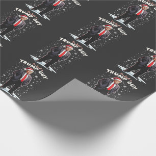 I'm Just a Trump Guy Chill Guy Christmas Santa  Wrapping Paper