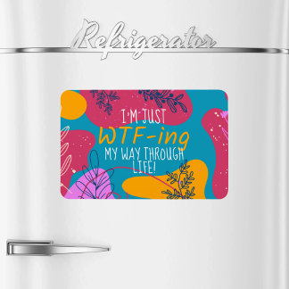 I'm Just... Flexible Photo Magnet