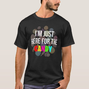 I'm Just Here For Candy Easter Egg Happy Easter 20 T-Shirt
