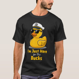 I'm Just Here For Ducks Cruise Ship Cruising Funny T-Shirt