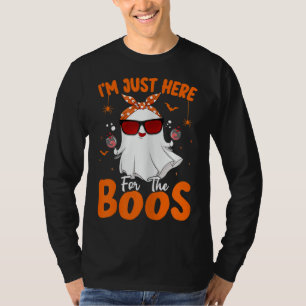 I'm Just Here For The Boos Funny Halloween Women G T-Shirt