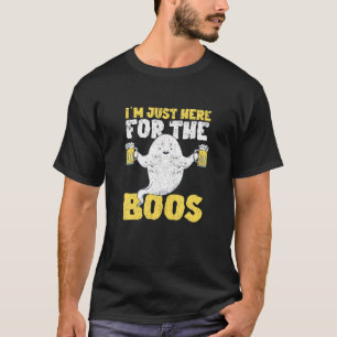 I'm Just Here For The Boos Halloween Spooky Ghost T-Shirt