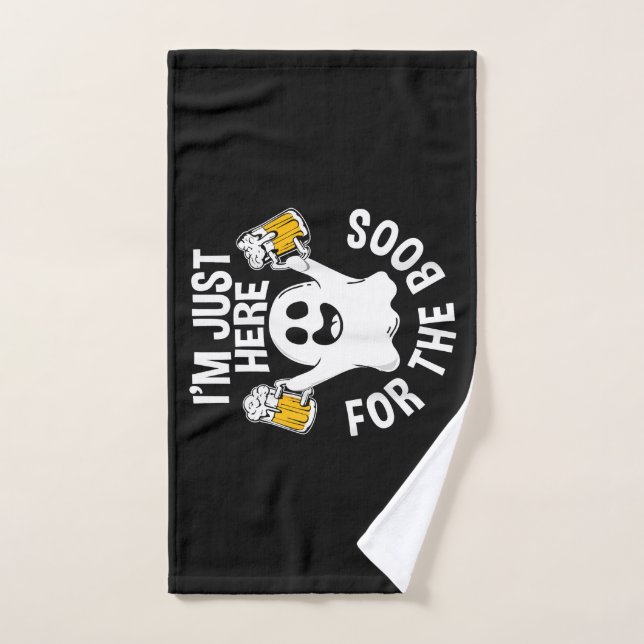  I'm Just Here For The Boos  Hand Towel (Hand Towel)