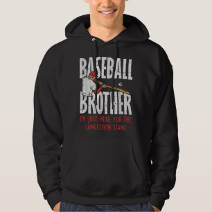 I'm Just Here for the Consession Stand Baseball Ba Hoodie