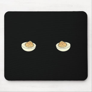 I'm Just Here For The Deviled Eggs Funny Couple Ma Mouse Pad