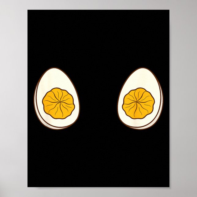 I'm Just Here For The Deviled Eggs Funny Couple  Poster (Front)