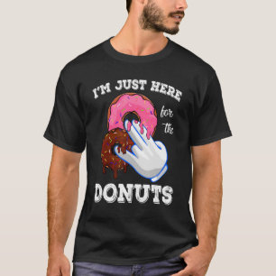I'm Just Here For The Doughnuts Doughnut Cute Men T-Shirt