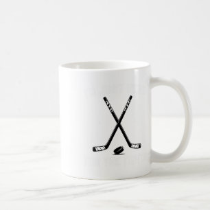 I'm Just Here For The Fights Hockey Humor Hockey E Coffee Mug