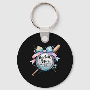 Im Just Here For The Snack Bysebyll Sister Funny G Keychain
