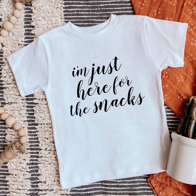 I'm Just Here for the Snacks Tee (Creator Uploaded)