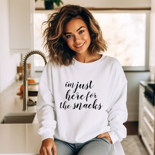 I'm Just Here for the Snacks Tee