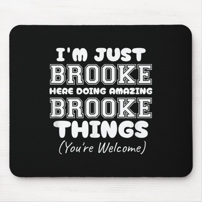 I'm Just Keli Here Doing Awesome Keli Things  Mouse Pad (Front)
