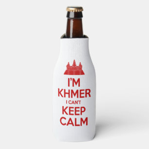 I'm Khmer I Can't Keep Calm Bottle Cooler