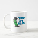 I'm Kind Of A Big Dill Funny Pun Mug<br><div class="desc">I'm Kind Of A Big Dill funny mug featuring a pickle cartoon. A great pun for any pickle lover. Are you a big deal...  I mean,  a big dill? Have a laugh with this funny,  cartoon dill pickle mug.</div>
