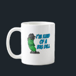 I'm Kind Of A Big Dill Funny Pun Mug<br><div class="desc">I'm Kind Of A Big Dill funny mug featuring a pickle cartoon. A great pun for any pickle lover. Are you a big deal... I mean, a big dill? Have a laugh with this funny, cartoon dill pickle mug.</div>