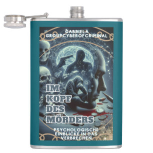 Im Kopf des Mörders Hip Flask