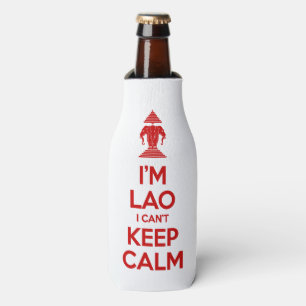 I'm Lao I Can't Keep Calm Bottle Cooler