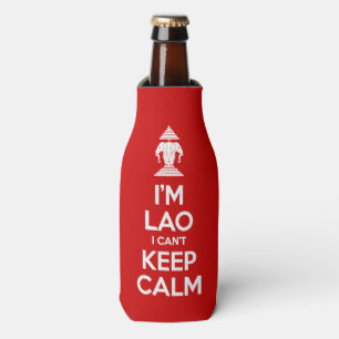 I'm Lao I Can't Keep Calm Bottle Cooler