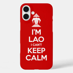 I'm Lao I Can't Keep Calm iPhone 16 Plus Case