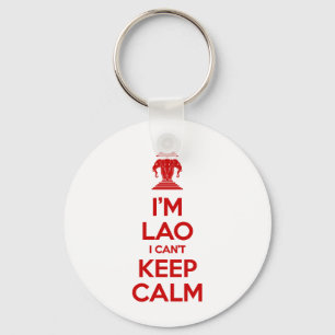 I'm Lao I Can't Keep Calm Keychain