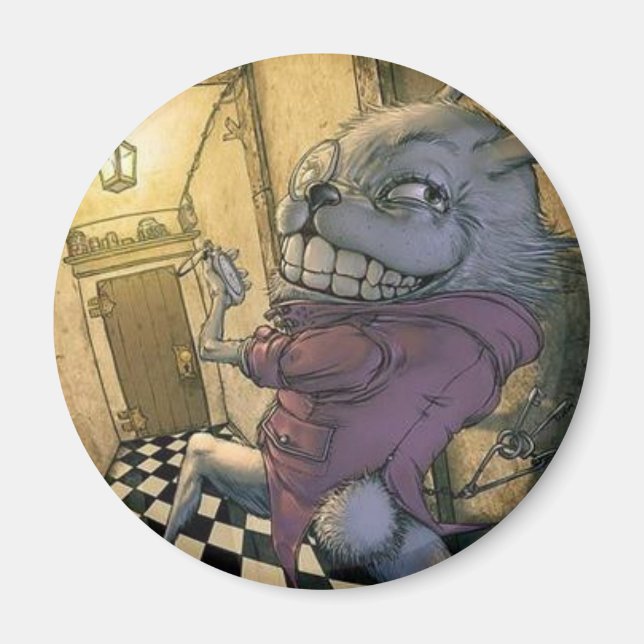 I'm Late! Magnet (Front)