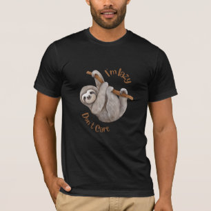 I'm Lazy, Don't Care Sloth T-Shirt