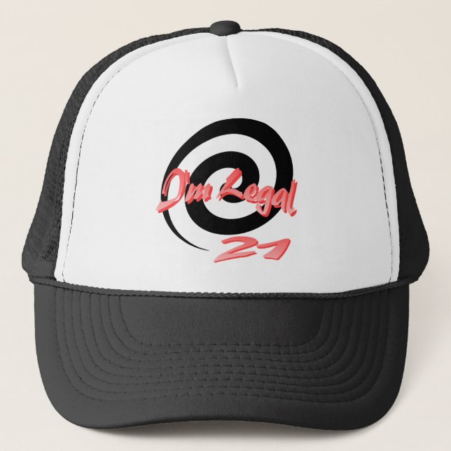 I'm Legal 21 Trucker Hat (Front)
