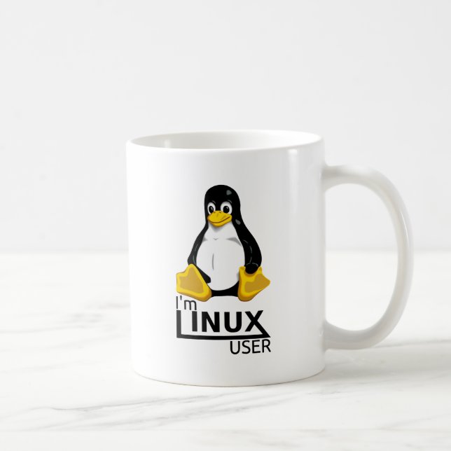 I'm Linux User Coffee Mug (Right)
