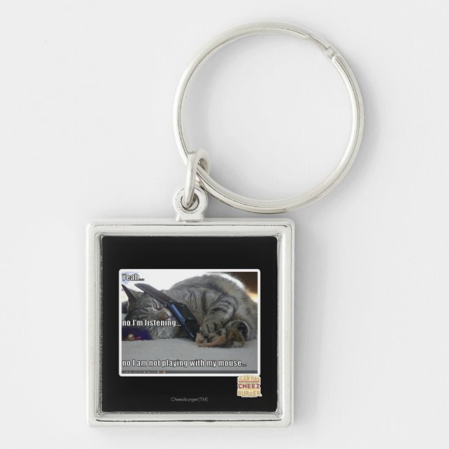 I'm listening keychain (Front)