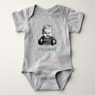 I'm loaded! - funny baby bodysuit