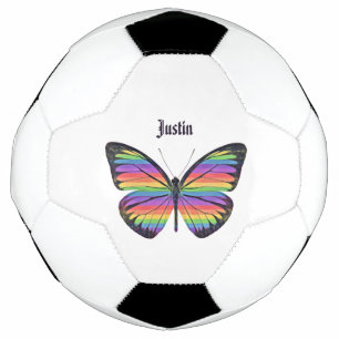 I'm Loved Butterfly Soccer Ball